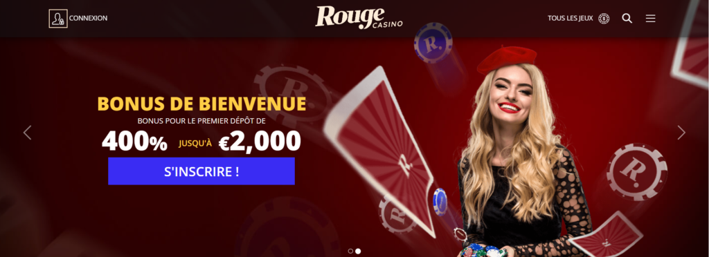 rouge casino avis : bonus